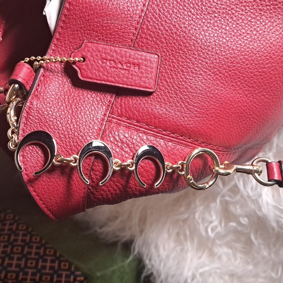 Coach Red Lexy Crossbody Bag - Picture 6 of 14